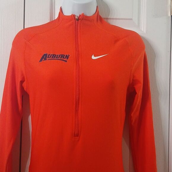 Nike long sleeve bodysuit Auburn Tigers fitted sexy dedicated fan gameday Sz M - Picture 6 of 10